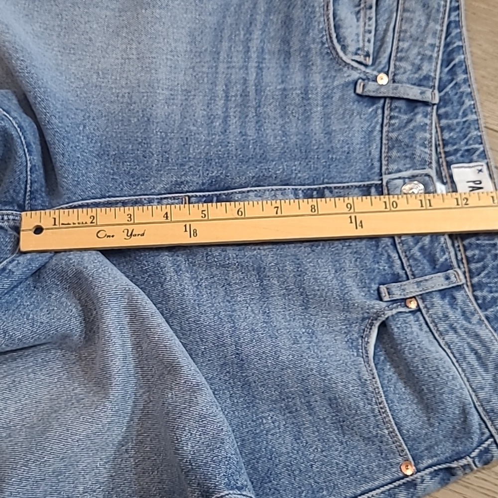 EUC Paige Jeans Women's sz 28 Straight Leg Hi Rise Premium Denim Jeans Pants - Picture 11 of 13
